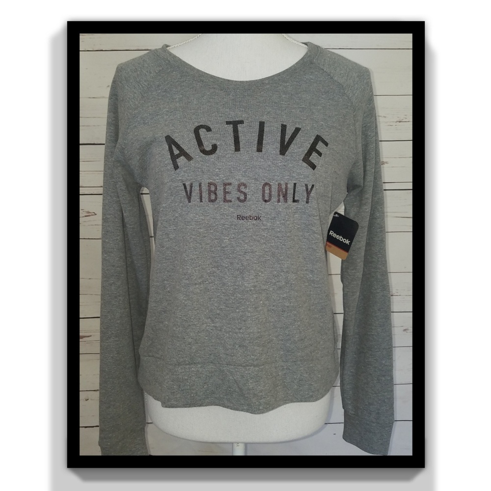 Reebok Active Sweater Grey size small